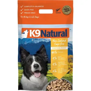 20% OFF: K9 Natural Chicken Feast Grain-Free Freeze-Dried Raw Dog Food