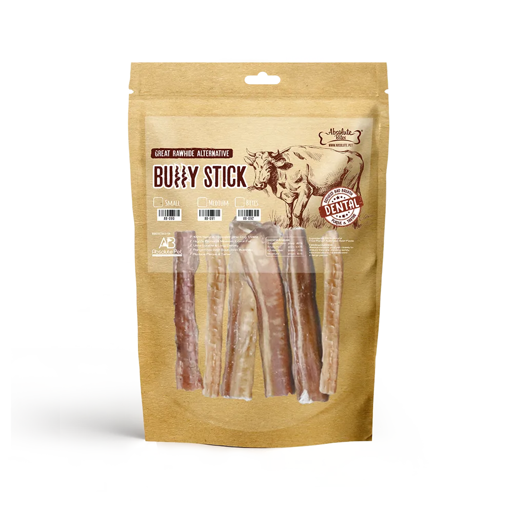 Absolute Bites Bully Stick - Small 8pcs