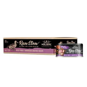 Absolute Holistic RawStew Cat Tuna and Mountain Lobster Wet Food 80g x 24