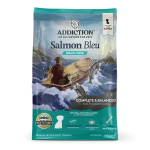 Addiction Dog Puppy Salmon Bleu Formula 4lb