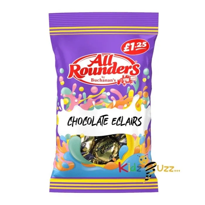 All Rounders Chocolate Eclairs 12X 110g Tasty Treaty