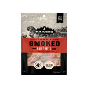 Barkworthies Naturally Smoked Bully Bites Dog Chews