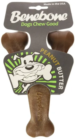 Benebone Peanut Butter Flavored Wishbone Regular Chew Toy 5.4oz