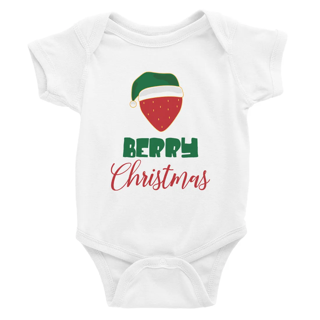 Berry Christmas Baby Bodysuit