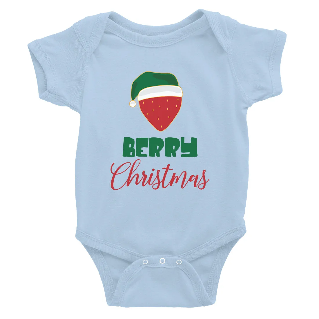 Berry Christmas Baby Bodysuit