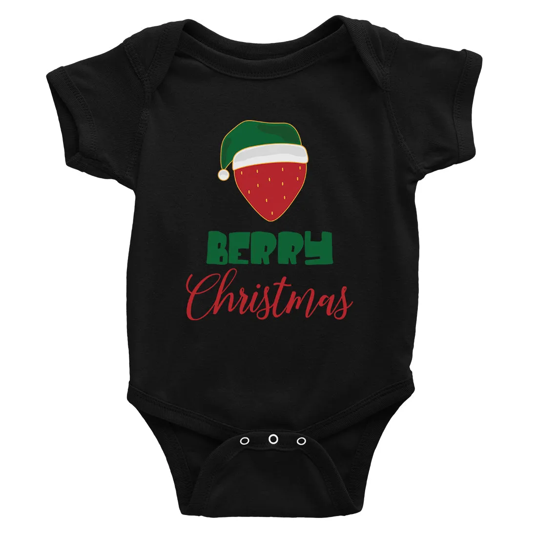 Berry Christmas Baby Bodysuit