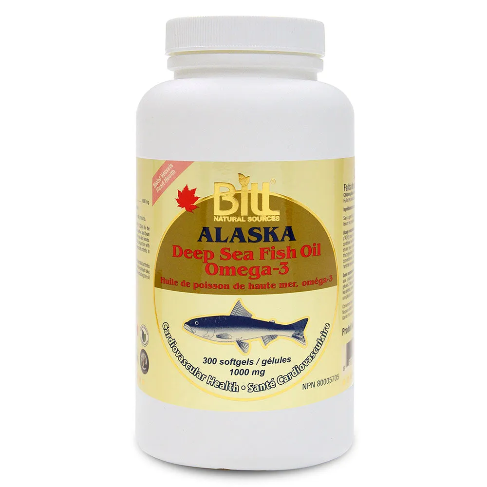 BILL Natural Sources® Deep Sea Fish Oil 1000mg Softgels