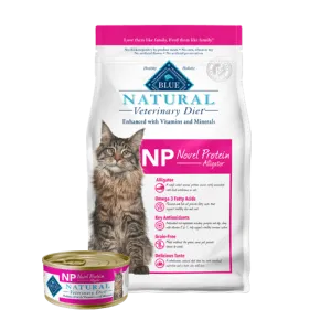 Blue Buffalo BLUE Natural Veterinary Diet NP Novel Protein Alligator Dry Cat Food