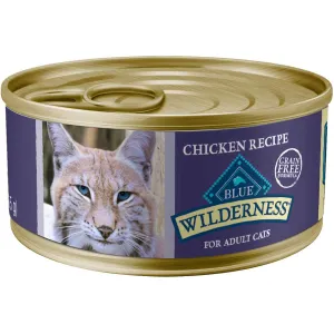 Blue Buffalo Wilderness Chicken Formula Grain-Free Adult Cat Wet Food 5.5oz