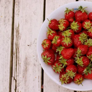 Bowl of Strawberries