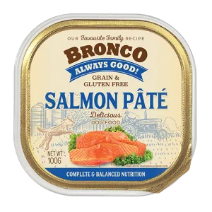 Bronco Dog Salmon Pate 100g