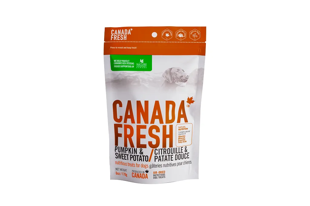 Canada Fresh Dog Treats - Pumpkin & Sweet Potato