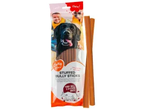 Chew! Stuffed Bully Sticks 25,4Cm - 4Pcs - 208G Brown