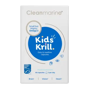 Cleanmarine Krill Oil for Kids 60 Capsules