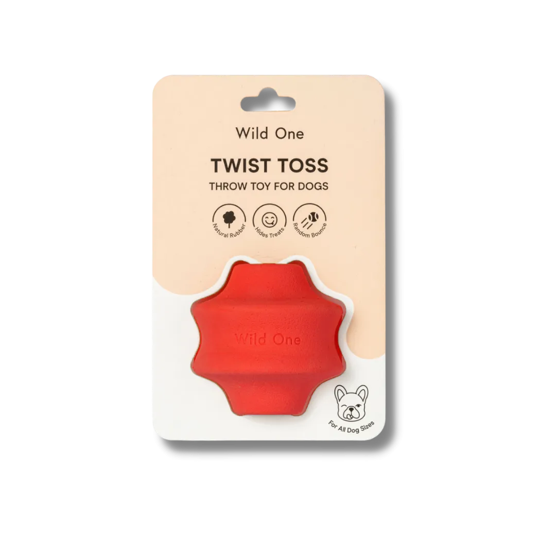 Dog Toy Twist Toss