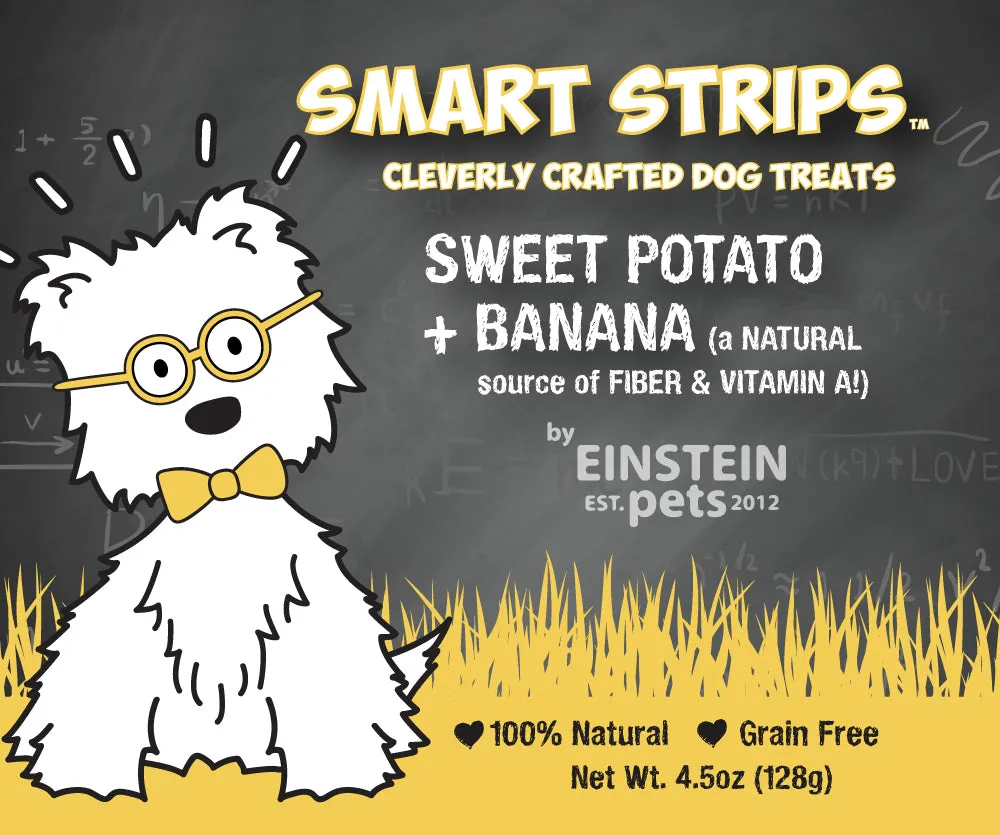 Einstein Sweet Potato Smart Strips - 4.5oz - Min. 12 Bags (Mix and Match Product)