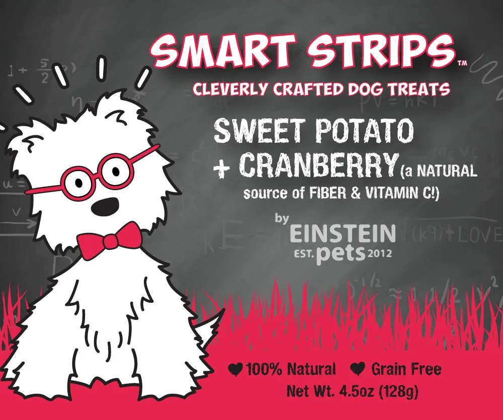 Einstein Sweet Potato Smart Strips - 4.5oz - Min. 12 Bags (Mix and Match Product)