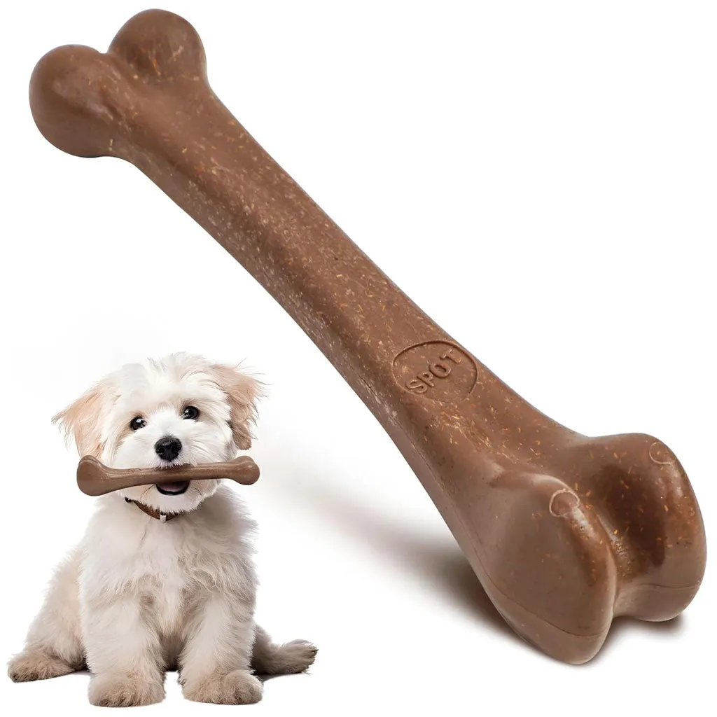 Ethical Pet Bam-Bones Bacon Flavor Chew Toy for Dogs