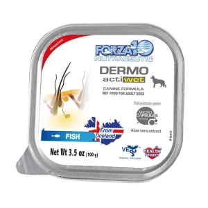 Forza10 Nutraceutic ActiWet Dermo Icelandic Fish Recipe Wet Dog Food 3.5 oz