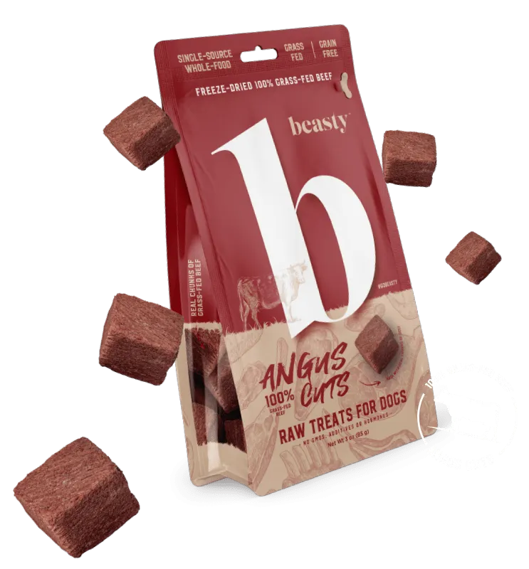 Freeze Dried Angus Cuts Dog Treats