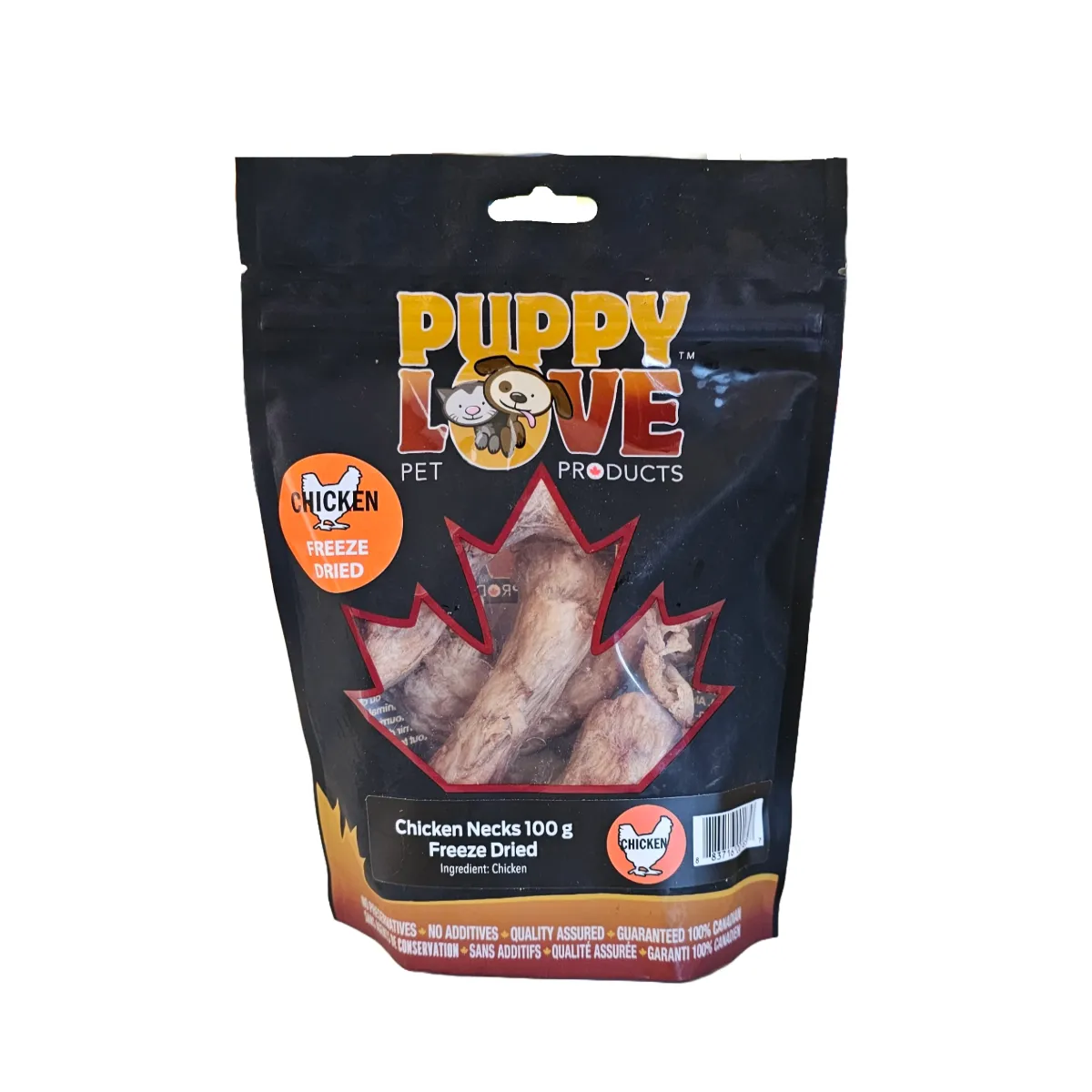 Freeze Dried Chicken Necks