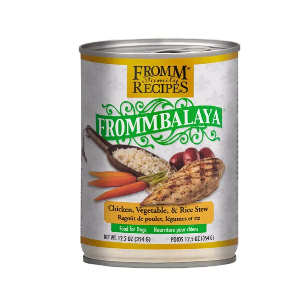 Frommbalaya Chicken Vegetable & Rice Stew Canned Dog Food