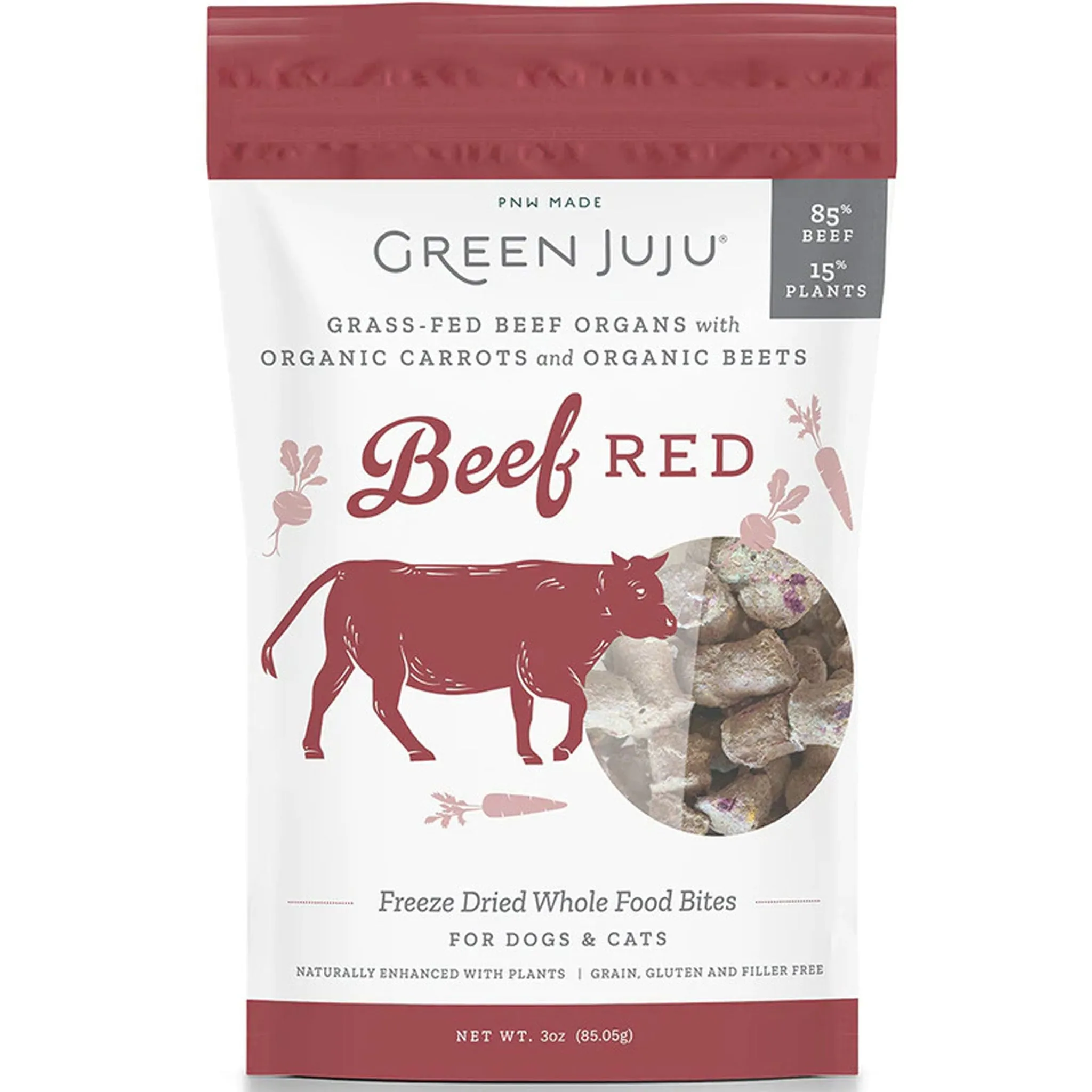 Green Juju Freeze-Dried Beef Treats