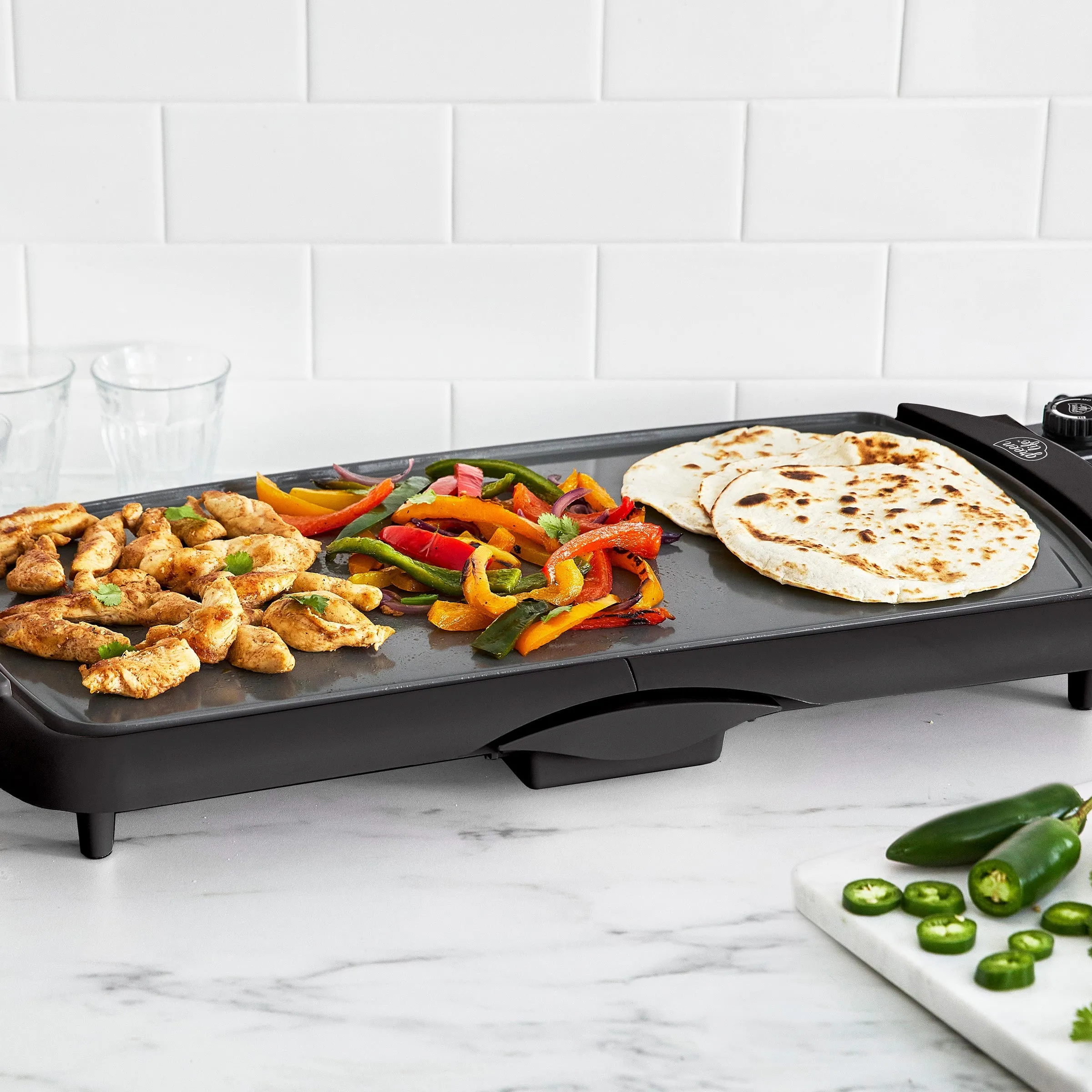 GreenLife Healthy Griddle XL | Black