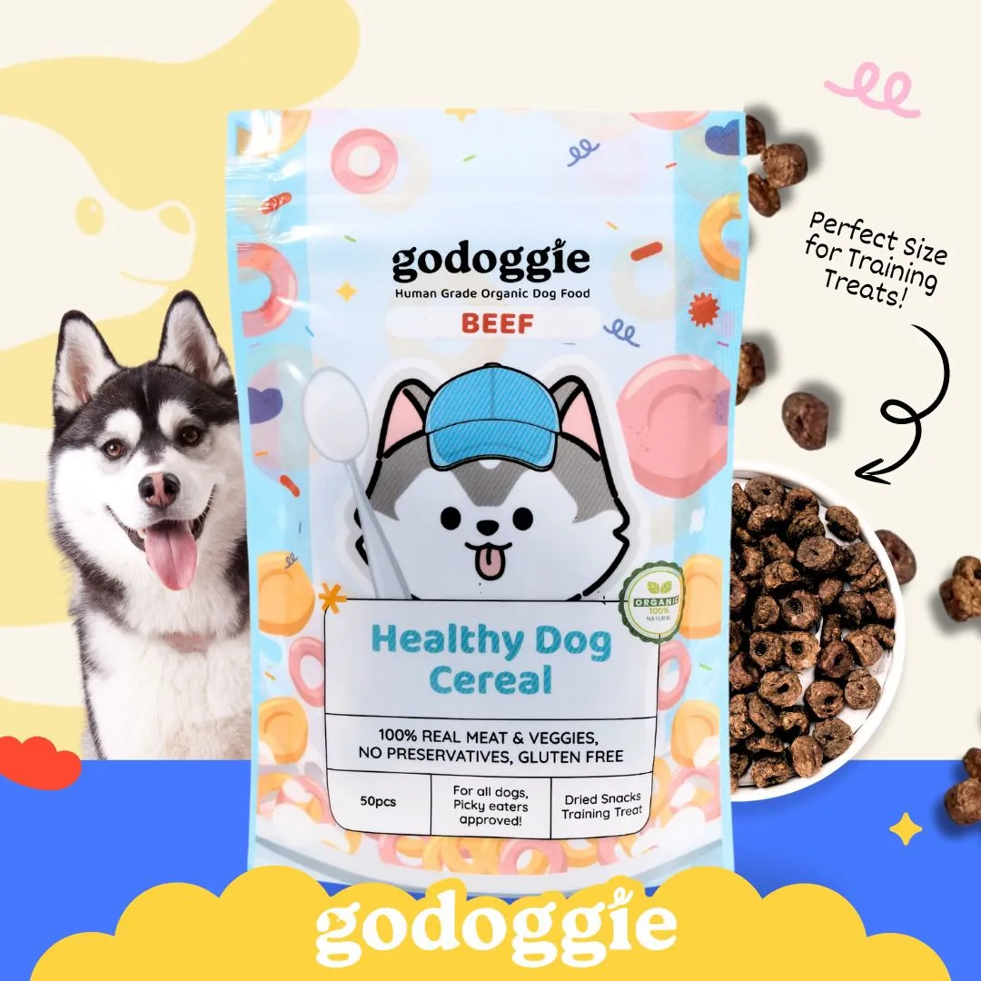 Healthy Dog Cereal Beef Dog Treats