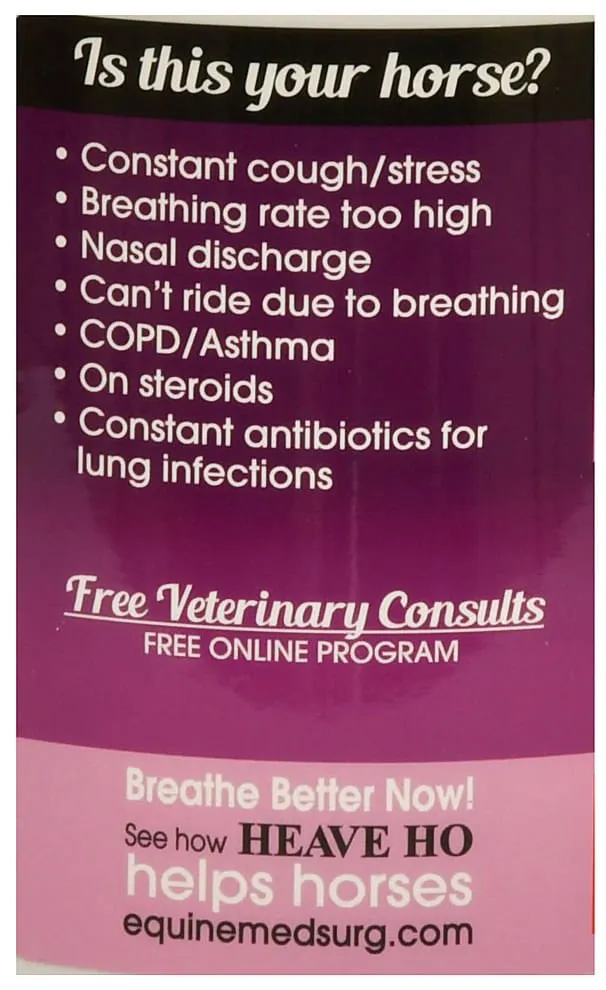 Heave Ho Horse Breathing Supplement, 30 Day Supply