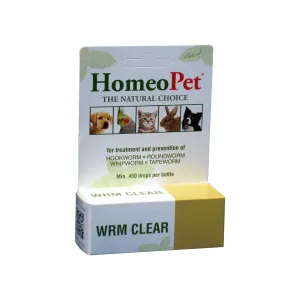 HomeoPet Wrm Clear