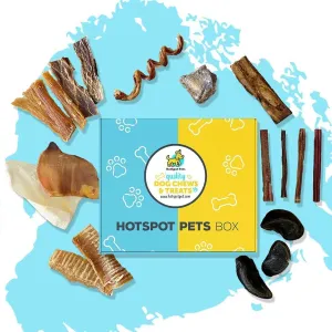 Hotspot Pets Subscription Box for Small & Medium Dogs