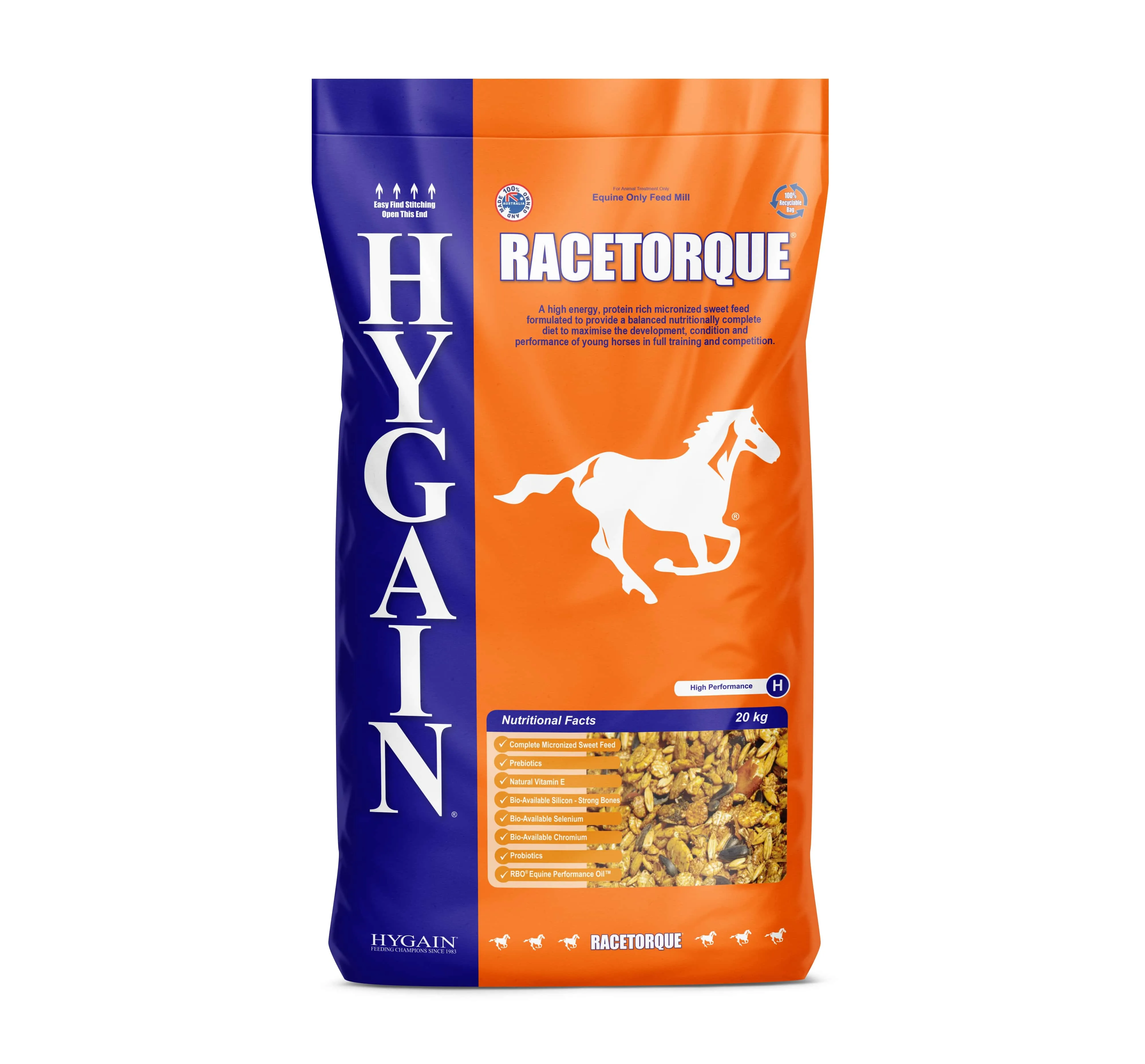 Hygain Racetorque Horse Feed