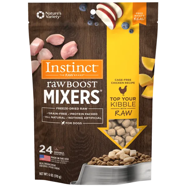 Instinct Dog Food Raw Boost Mixer Chicken