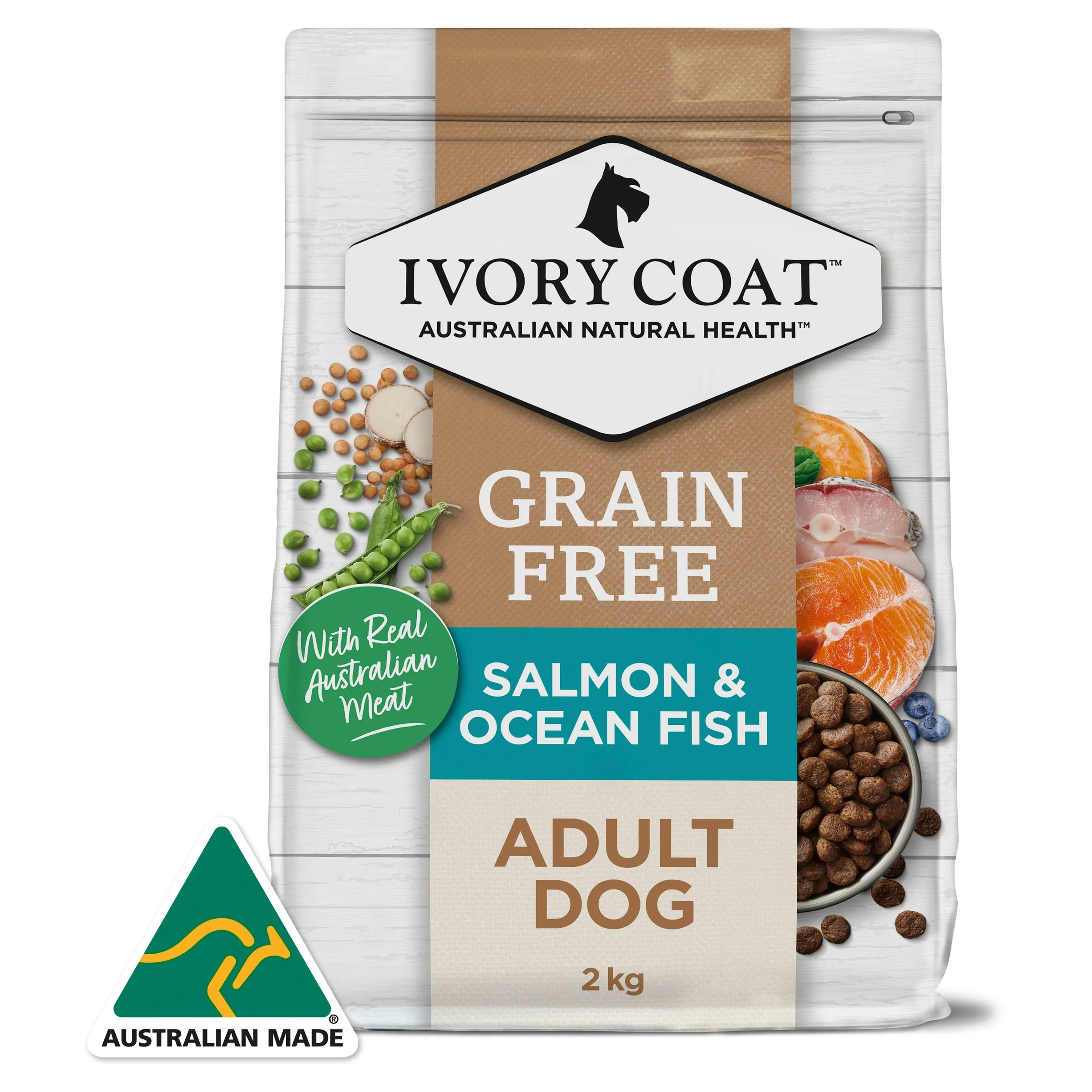 Ivory Coat Adult Grain Free Oceanfish & Salmon Dry Dog Food