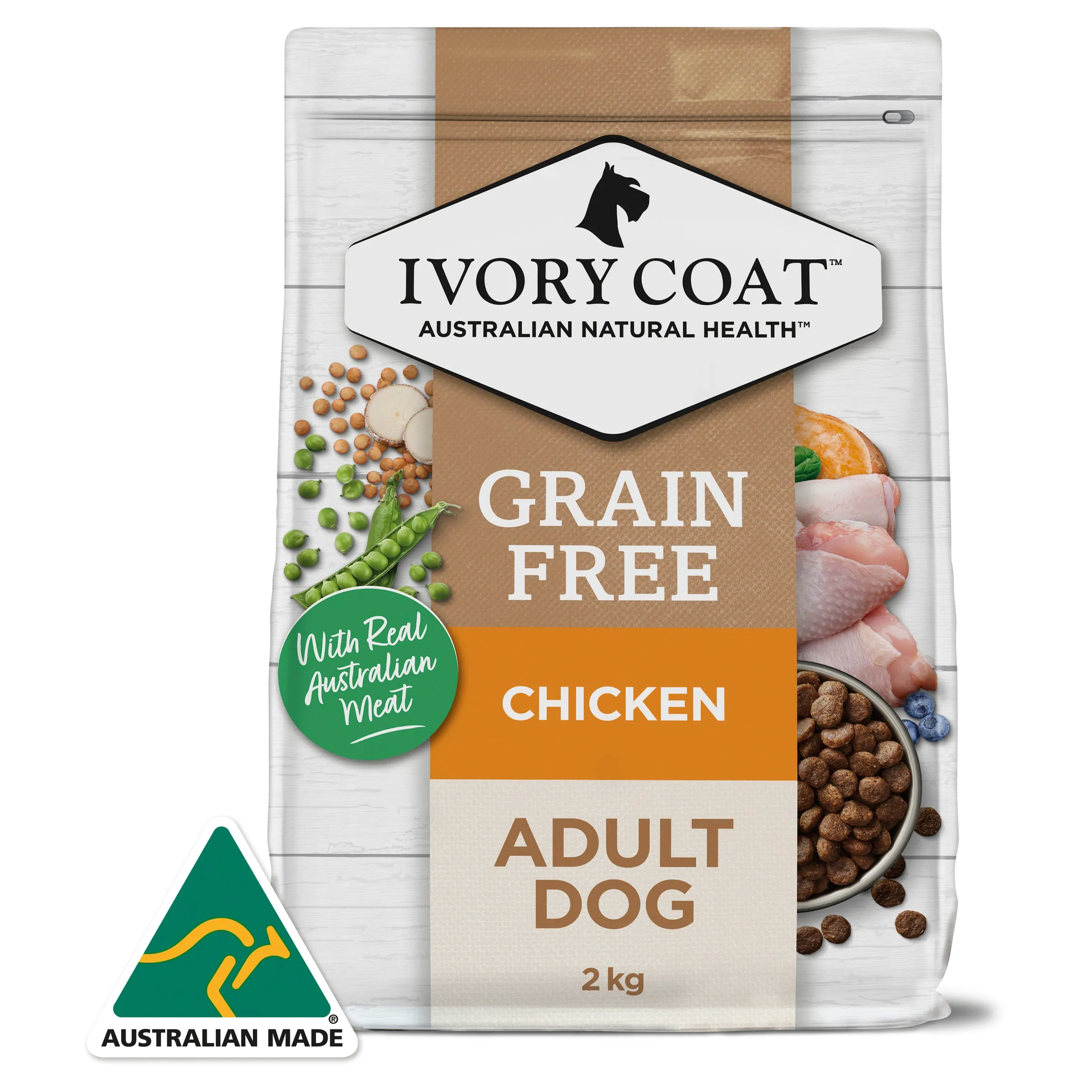 Ivory Coat Grain Free Adult Chicken Dry Dog Food