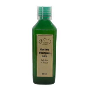 Jivaa Aloe Vera Wheatgrass Juice (500ml) -  Sale Item [BBD: 29 February 2024]