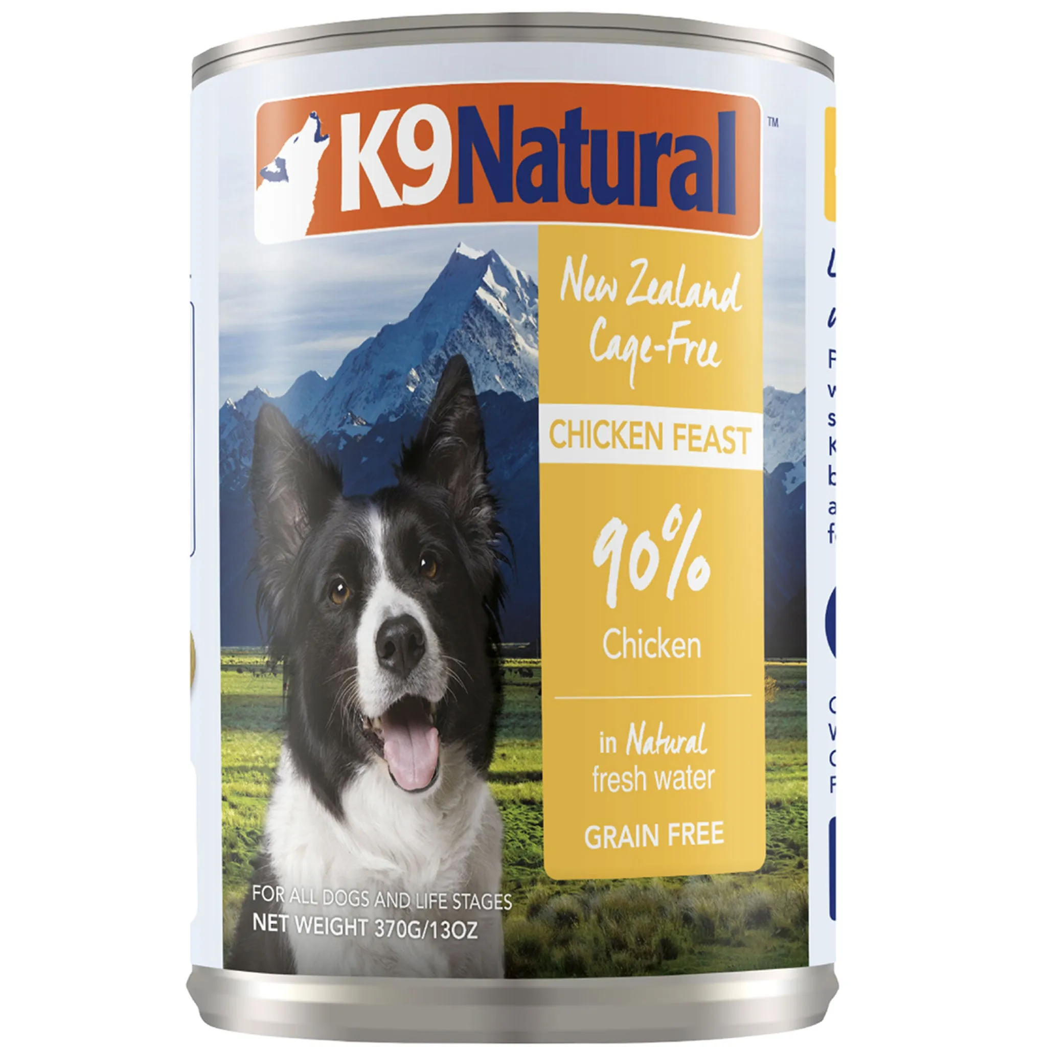 K9 Natural Canned Chicken Feast Dog Food 13oz 12-Pack