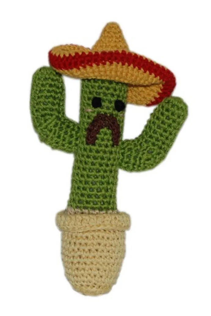 KNIT KNACKS | Cactus Organic Knit Toy