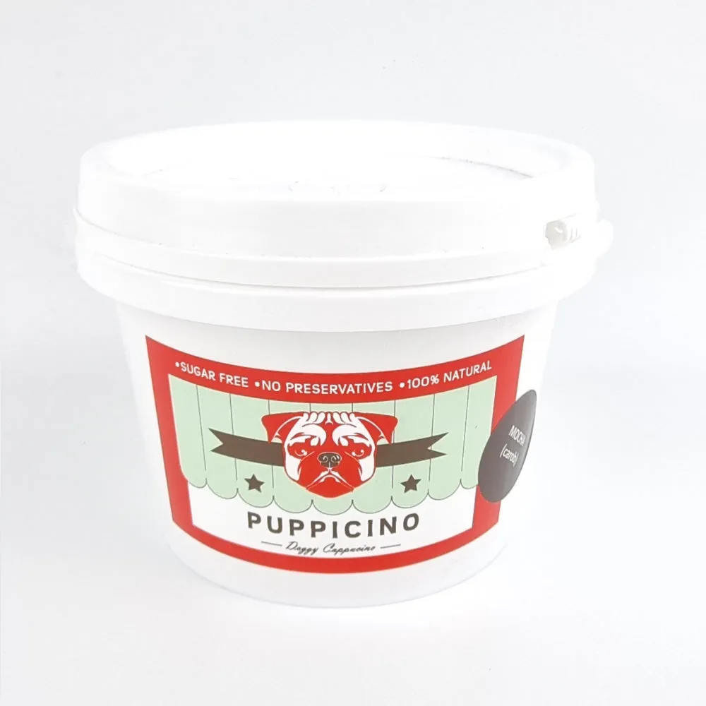 L'Barkery Puppicino Bulk Tub - Mocha (20 serves)