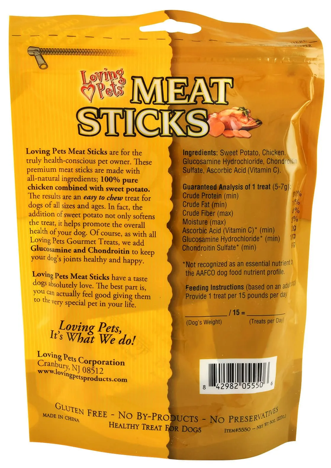 Loving Pets 100% All Natural Meat Sticks