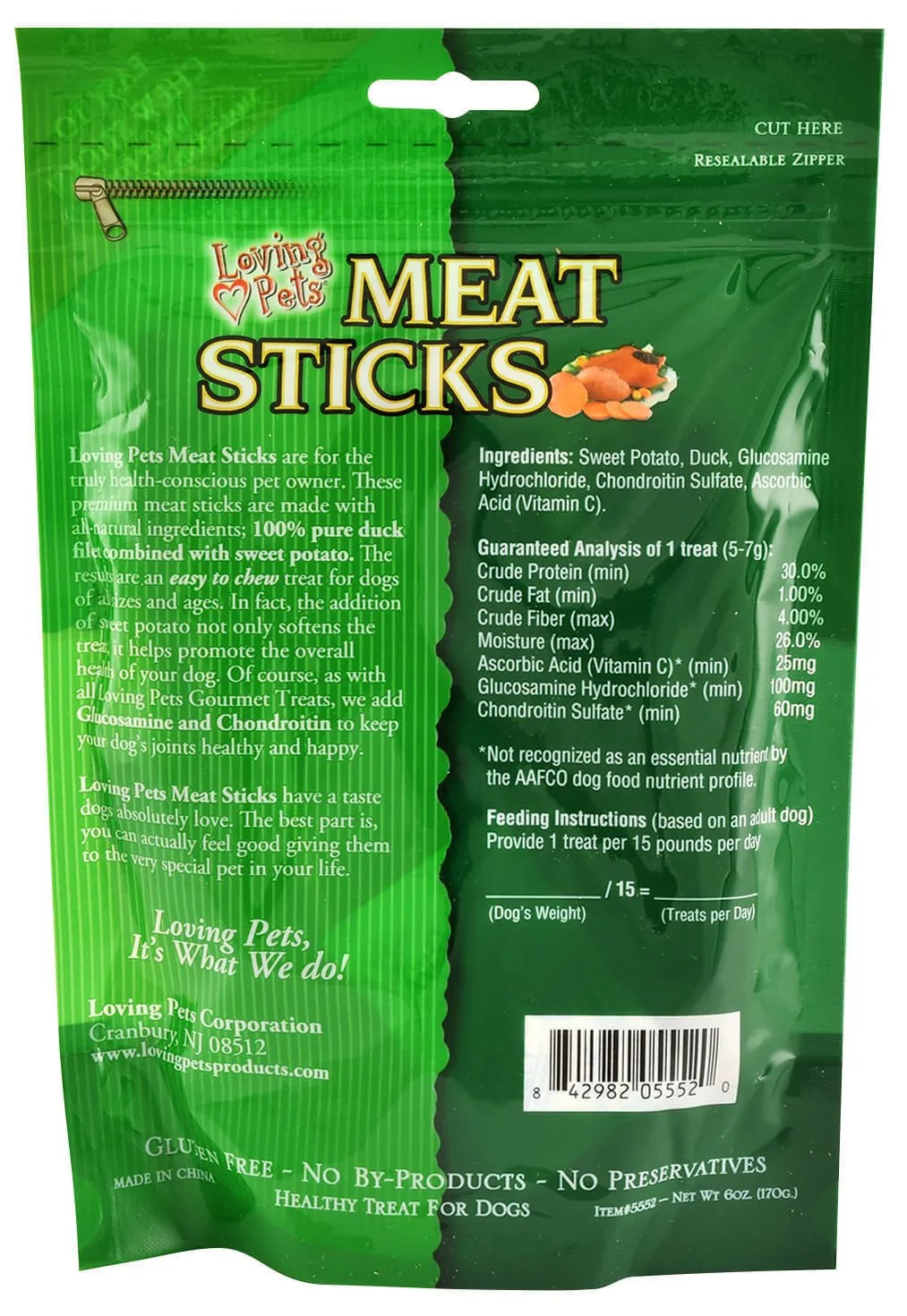 Loving Pets 100% All Natural Meat Sticks