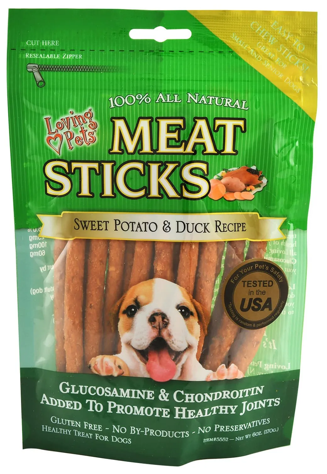 Loving Pets 100% All Natural Meat Sticks