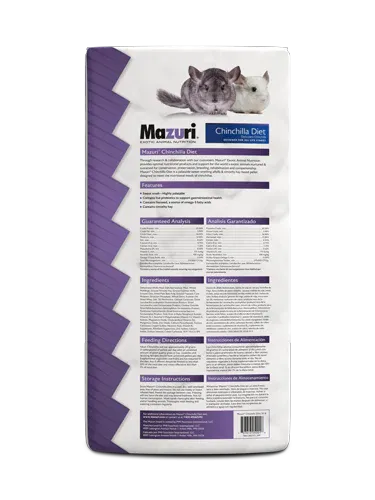 Mazuri® Chinchilla Diet, 25-lb Bag