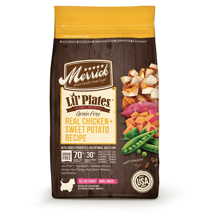 Merrick Grain Free Lil Plates Chicken Dry Dog Food