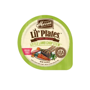 Merrick Lil Plates Grain Free Little Lamb Chop Stew Wet Dog Food