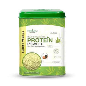 Moksa - Hemp and Brown Rice Protein Powder