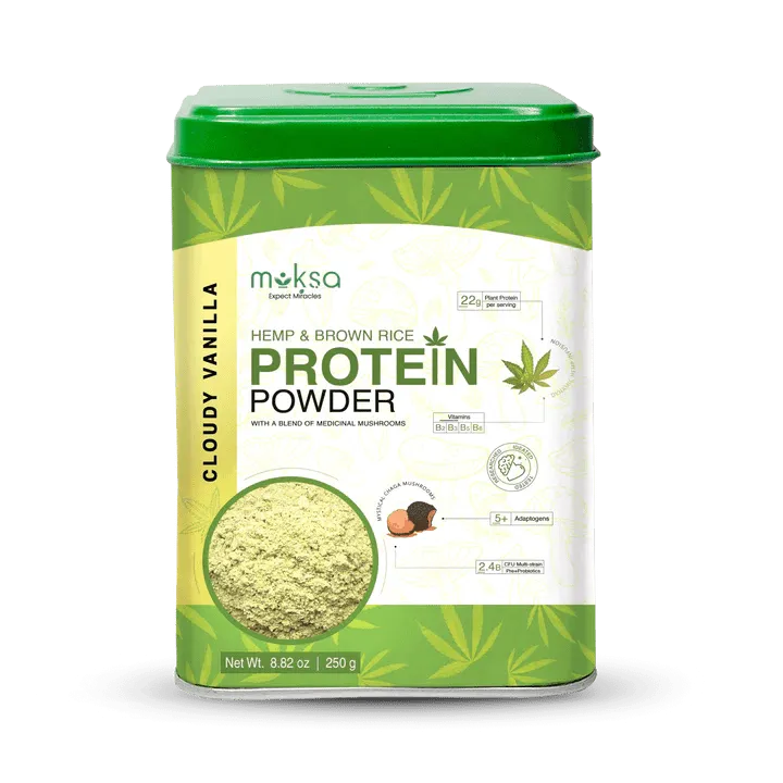 Moksa - Hemp and Brown Rice Protein Powder