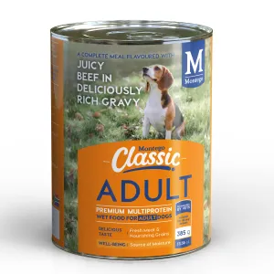 Montego Classic Dog Wet Food Adult -  Beef and Gravy