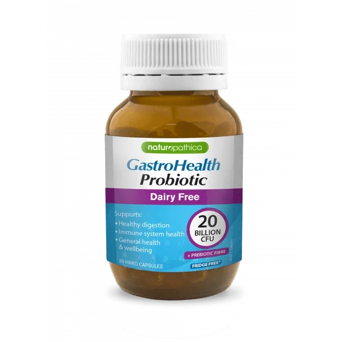 Naturopathica GastroHealth Dairy Free Probiotic 30 Capsules